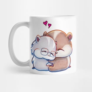 Cute Hamsters - The Hamhams Huggy Hugs Mug